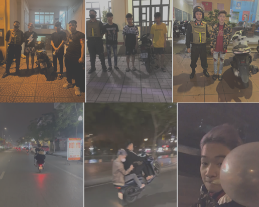 Phòng Cảnh sát cơ động: Xử lý 4 thanh thiếu niên có dấu hiệu gây mất an ninh trật tự trong đêm 27.4.2024